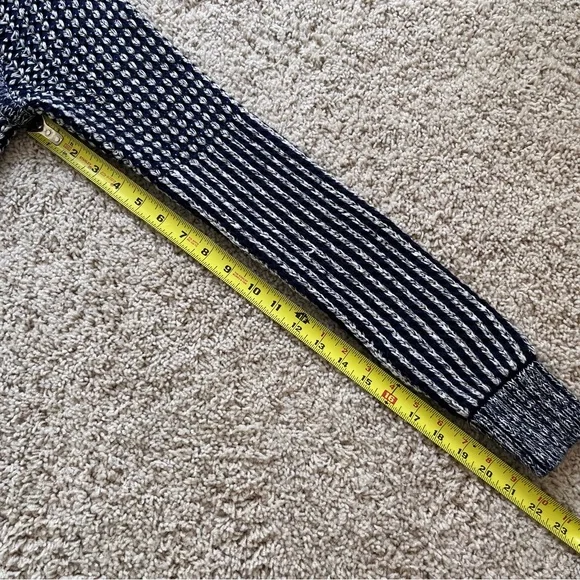 Gap Cardigan Sweater Medium Cardigan Long Navy Cottagecore Coastal Grandma - Picture 11 of 14